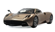 帕加尼 Huayra 风神 汽车模型 威利GTA 1:18 金色