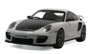 保时捷911(997)GT2  RS 汽车模型 autoart  1:18 77963 白色