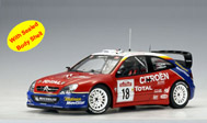 雪铁龙塞纳赛车 汽车模型 autoart 1：18 80338