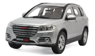 长城哈佛H6 运动版 SUV 国产原厂 汽车模型 银色