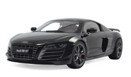 奥迪R8 GT 汽车模型 京商KYOSHO 1:18 黑色 09218PBK