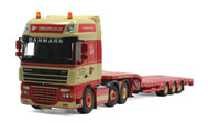 SCANIA拖车 卡车模型  WSI  1:50  红色