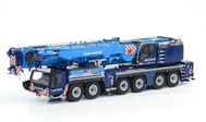 LIEBHERR LTM1350-6.1 吊车模型  WSI  1:50  蓝色