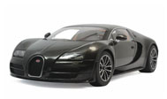 布加迪威龙 汽车模型 Autoart 1:18 黑色碳纤维  70937