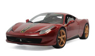 法拉利458 中国龙版 汽车模型 风火轮 1:18 红色 BCK12