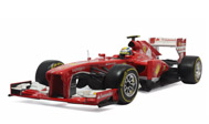 2013法拉利F1 4#马萨 138F1  汽车模型 风火轮 1:18  红花色 BCK15