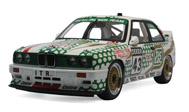 宝马M3 DTM 1991“TIC TAC”BERG #43 汽车模型 autoart 1:18 绿花色 89148