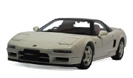 1990年本田NSX 汽车模型 autoart 1：18 白色 73296