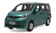 郑州日产NV200 汽车模型 原厂 1:18 绿色