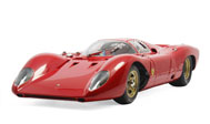 1969年法拉利312P赛车 汽车模型 CMC 1:18 红色 M-096
