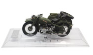 长江750侉子 摩托车模型  世纪龙 1:18  绿色 限量版