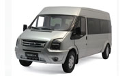福特全顺 江铃新全顺 汽车模型 原厂 1:18 银色