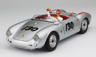 保时捷 550 Spyder #130“詹姆斯·迪恩”限量2000部 SCHUCO 1:18 银色