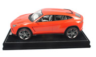 兰博基尼 SUV Urus 2012北京车展版  汽车模型 MR 1：18 橙色