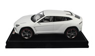 兰博基尼 SUV Urus 2012北京车展版  汽车模型 MR 1：18 亚光白色