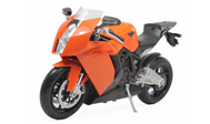 KTM1190RC8摩托车模型 威利WELLY 1:10 橙色 62806W