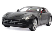 法拉利FF 汽车模型 1:18 风火轮 X5525 黑色