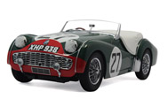 凯旋TR3A合金汽车模型 Triumph TR3A 1957年老爷车 京商1:18