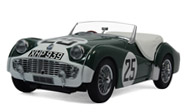 凯旋TR3A合金汽车模型 Triumph TR3A 1957年老爷车 京商1:18