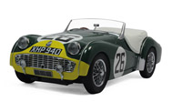 凯旋TR3A合金汽车模型 Triumph TR3A 1957年老爷车 京商1:18