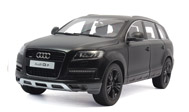 奥迪Q7 汽车模型 1:18 京商  亚光黑 限量版