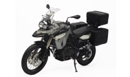 宝马F800GS 摩托车模型autoart10006 银黑双色