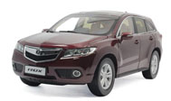 讴歌RDX 汽车模型 原厂 1:18 红色