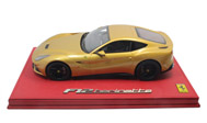 法拉利F12 汽车模型 BBR 1:18 限量10台 黄色