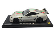 法拉利599XX 16# 汽车模型 BBR 1:18 限量40台 白色