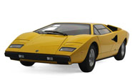 兰博基尼LP400  汽车模型 奥拓autoart 1:18 黄色 74646