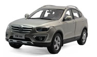 一汽红旗奔腾X80 SUV 汽车模型 原厂 1:18 银色