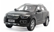 红旗奔腾X80 SUV 汽车模型 一汽原厂 1:18 黑色
