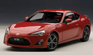 丰田 86 GT 汽车模型 奥拓autoart 1:18 78774 红色