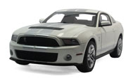 福特野马GT500 2010 汽车模型 奥拓autoart 1：18 72917 白色银条 特价