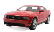 福特野马GT 2010 Ford Mustang GT汽车模型 奥拓autoart 1：18 72913 红色