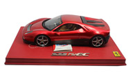 法拉利SP12EC 2012 汽车模型 意大利BBR 1：18 红色