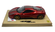 法拉利458 中国龙版 汽车模型 意大利BBR 1：18  红色 P1813CHINA