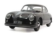 1950年保时捷 356 COUPE 汽车模型 autoart 77946 黑色