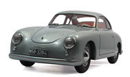 1950年保时捷 356 COUPE 汽车模型 autoart 77947 银灰色