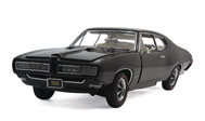 1968年福特野马GTO 汽车模型 美国MBI1：18 黑色