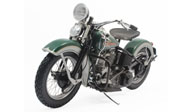 1936年哈雷判官 摩托车模型 富兰克林 1：10 B11WW89