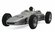 保时捷804 F1 30# 1962年法国鲁昂大奖赛冠军限量 奥拓AUTOart 1:18 银色