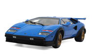 兰博基尼LP500S WW 康塔什LP500S 汽车模型 京商 1：18 蓝色
