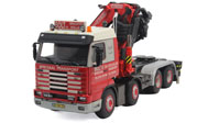 SCANIA R113/R143 Streamline汽车模型 WSI 1:50  红色 06-1058