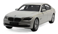 宝马7系 BMW760li 高仿真豪华轿车 合金汽车模型 京商Kyosho1:18白色