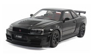 尼桑GTR R34 Z-TUNE NISMO 黑色77355 汽车模型 autoart 1:18