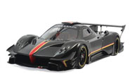 帕加尼 ZONDA 汽车模型 autoart 1:18 黑色 碳纤维78272