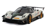 帕加尼 ZONDA 汽车模型 autoart 1:18 白色