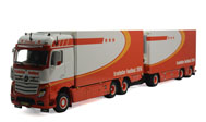 梅赛德斯-奔驰SpaceCombi集装箱拖挂车   WSI 1:50  橙色  01-1432