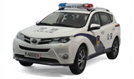 2013新款丰田RAV4警车模型   原厂1:18
